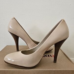 Luxury Rebel Blush Patent Leather Pumps